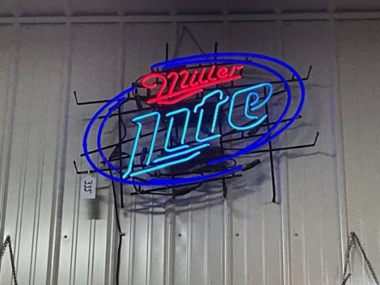 Miller Light 39 x 26 Sign