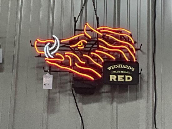 Weinhard's 28 x 19 Sign