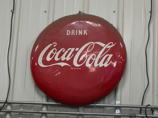Coke Enamel Sign