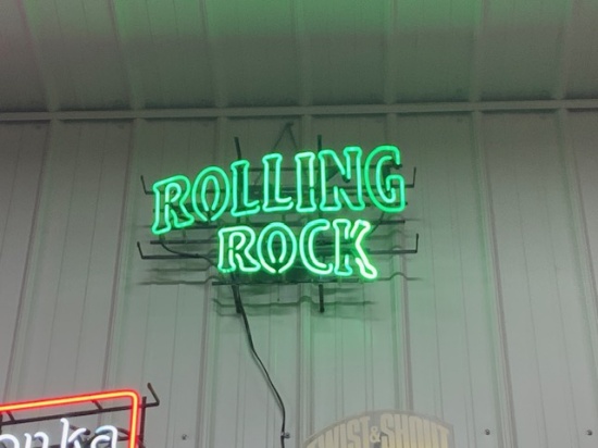 Rolling Rock 26 x 16 Sign