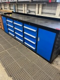 Steel Cabinet Bench & Drawers