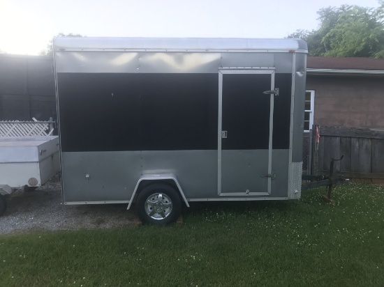 1997 8’ tall Enclosed trailer