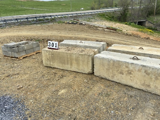 Cinder blocks and Retaining Wall Block