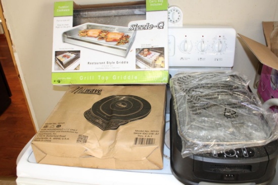 Griddle, New Wave Cooker, Smokeless Grill
