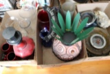 (3) Lots Of Vases And Ash Trays