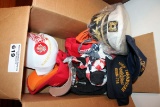 Large Box Of Hats And Beanies
