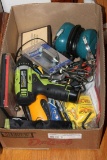 Battery Drill, Stub Finder, Various Tools