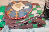 (2) Old Quilts And Pillow