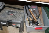 Tool Box, Tools, Square, Hangers, Drawing Knife, And More