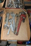 Crescent Wrenches And Pipe Wrench