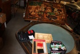 Poker Table And Poker Set, Tapestry