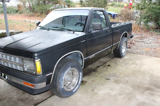 1992 Chevy S10 manual 5spd
