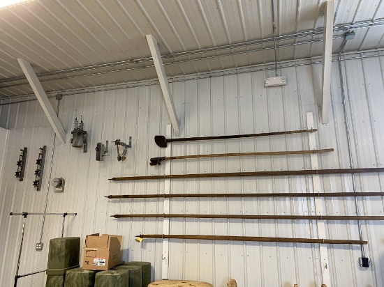 Antique poles