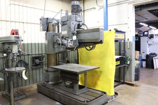 Radial arm drill