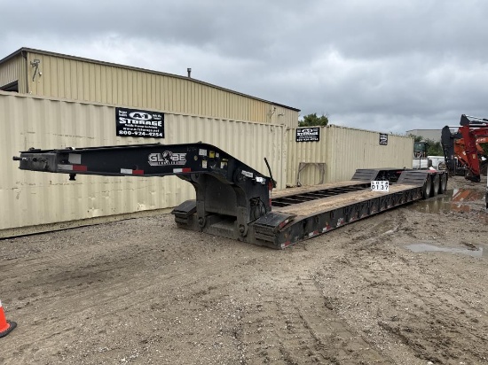 2017 Globe trailers RGN lowboy trailer, model