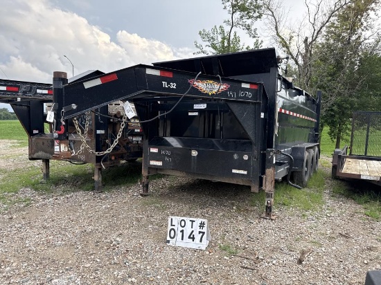 2022 H & H trailer company dump trailer