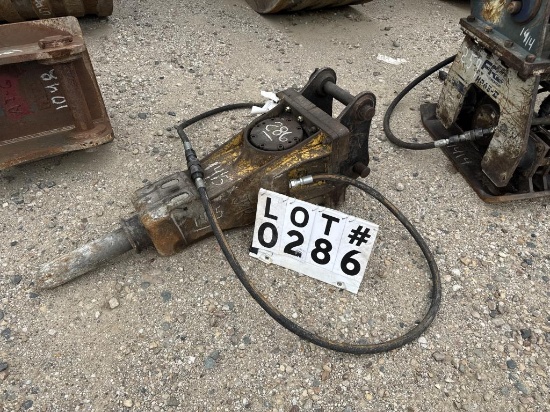 Hydraulic impact breaker