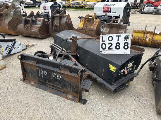 Hydraulic broom