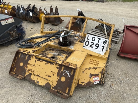 Hydraulic mowing deck
