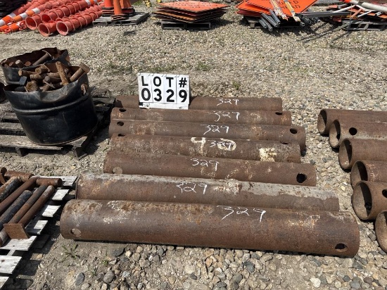 Spreader bars for Trench shield