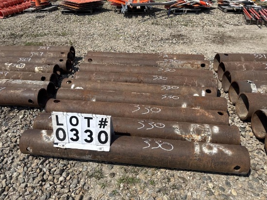 Spreader bars for trench shields