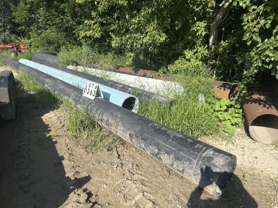 Deep well drainage pipes