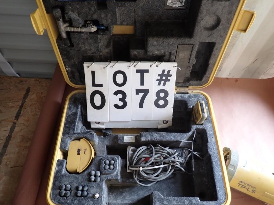 Topcon pipe Laser Model TPL 5.