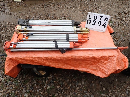 (4) Assorted tri pods.