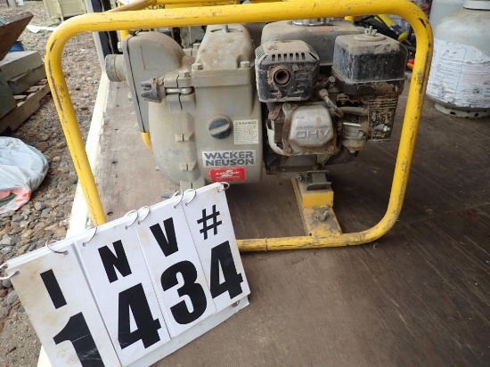 Wacker Nueson model PT2A, water pump