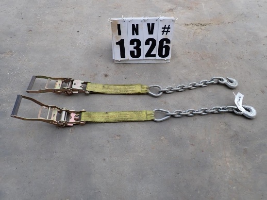 Ratchet strap and chain