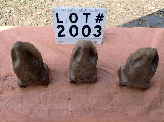 (3) Large excavator bucket teeth