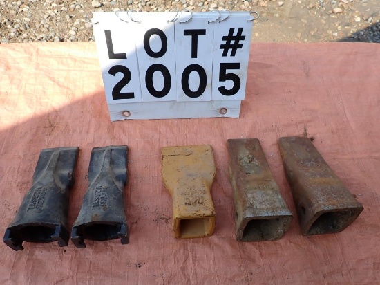 (5) Excavator spade excavator bucket teeth