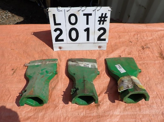 (3) New Spade excavator bucket teeth