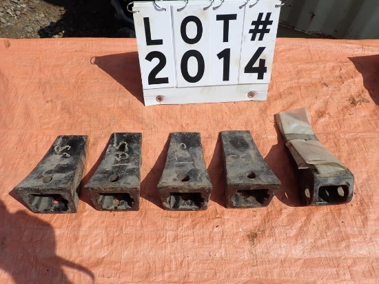 (5) Excavator bucket teeth