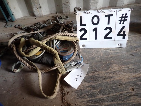 safety harness gear and arrestor.