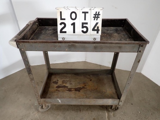 Metal shop cart