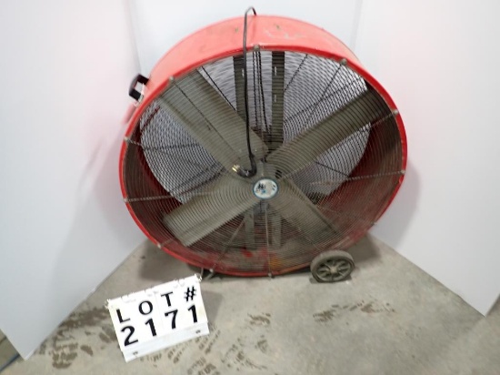 Maxx air, 36 inch shop fan on wheels,