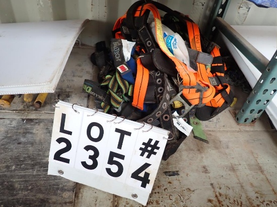 safety harnesses.