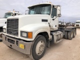 2013 Mack CHU613 VIN: 1M1AN07Y7DM010864 Odometer States: 408310 Color: Whit