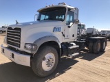 2012 Mack GU713 VIN: 1M2AX04Y0CM013680 Odometer States: 499702 Color: White