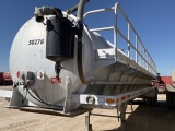 2011 Troxell 150 bbl vacuum trailer VIN: 1T9TG432XB1867605 50278