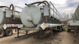 2013 Dragon 130BBL Vacuum Trailer VIN: 1unst4226cl114303 Color: Grey (SW27)