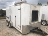 2011 Pace American Outback Enclosed Trailer VIN: 53PUB1427BX206998 Color: W