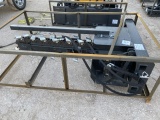 Ditch digger Skid steer attachment