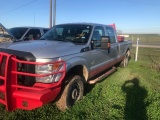2014 Ford F-250 VIN: 1FT7W2BT1EEB85590 Odometer States: 136000 Color: Gray,