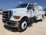 2011 Ford F-750 Service Truck VIN: 3FRWF7FJ6BV050707 Odometer States: 48109