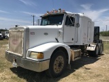 1995 Peterbilt 377 VIN: 1XPCDR8X9SD359591 Odometer States: 28,200 Color: Wh