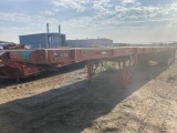 1954 Hobbs T/a Flatbed VIN: TR23840 Reverse 5th Wheel Location: Odessa, Tx