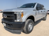 2017 Ford F-250 VIN: 1FT7W2B67HEE58014 Odometer States: 134420 Color: Gray,