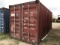 20’ Container 2006 CIMC N0C 2/62/01 USA/aB/627/0601 Located In Atascosa Tex